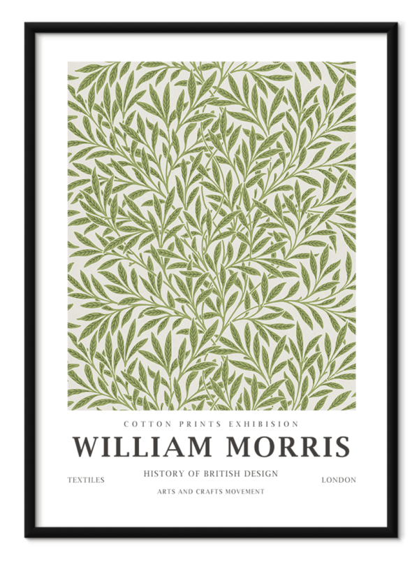 Free downloadable wall art from the William Morris collection titled Willow, download this wall art for free.