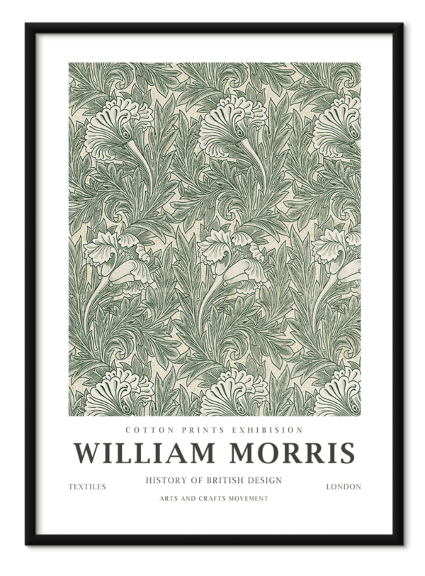 Free downloadable wall art from the William Morris collection titled Tulip, download this wall art for free.