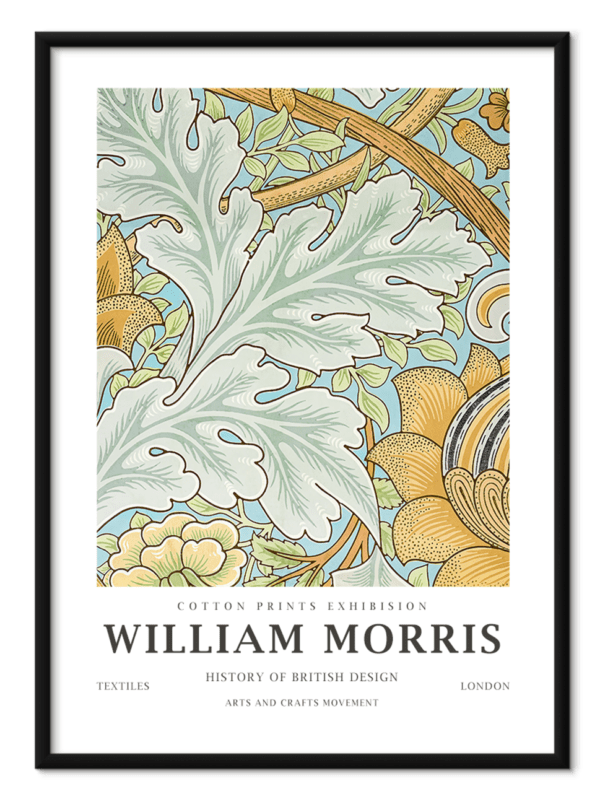 Free downloadable wall art from the William Morris collection titled St James, download this wall art for free.