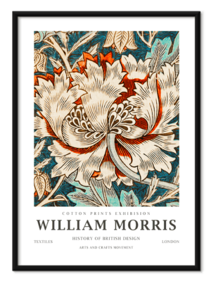 Free downloadable wall art from the William Morris collection titled Honeysuckle, download this wall art for free.