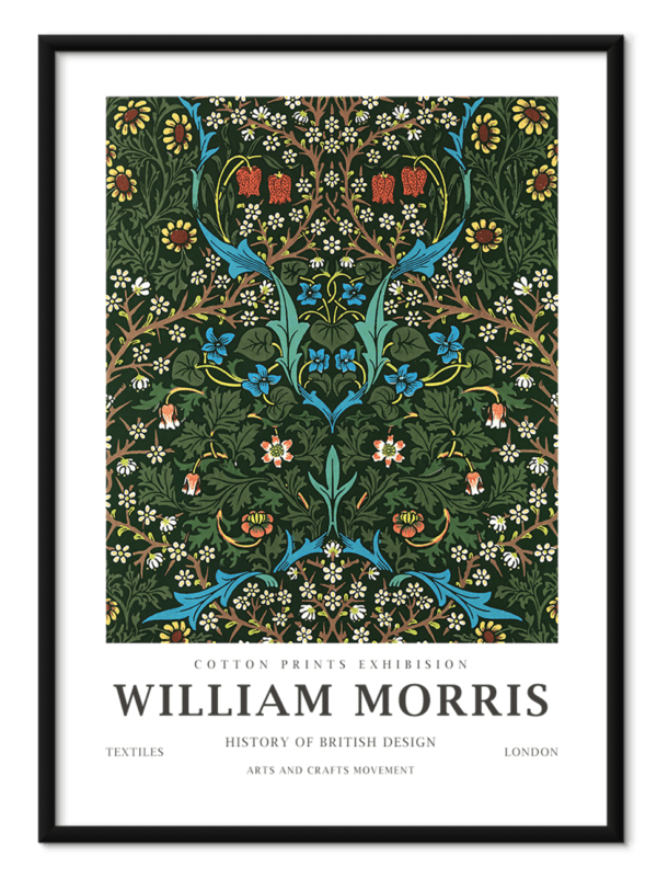 Free downloadable wall art from the William Morris collection titled Tulip, download this wall art for free.