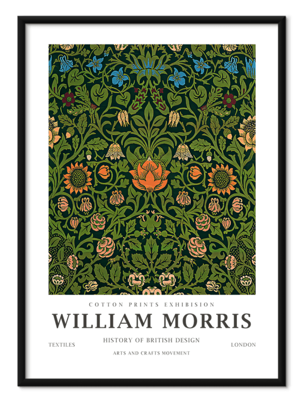 Free downloadable wall art from the William Morris collection titled Violet, download this wall art for free.