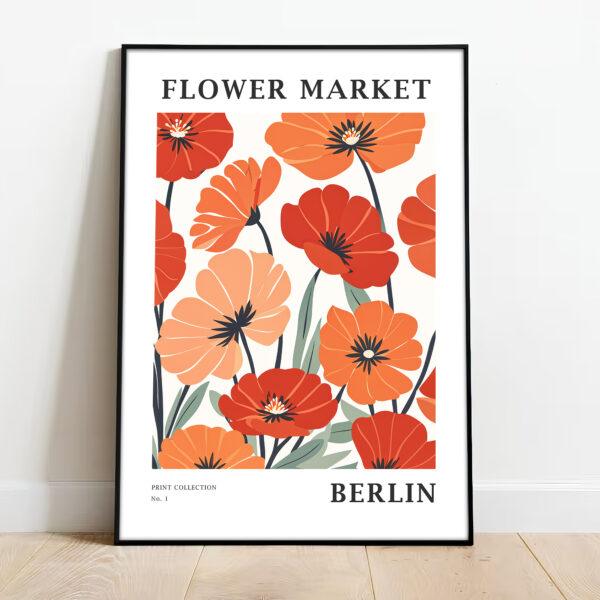 Free downloadable wall art from the Flower Market Series, download this wall art print for free.