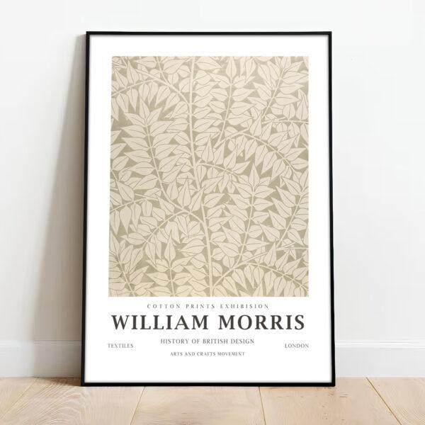 Free downloadable wall art from the William Morris collection titled Branch, download this wall art for free.