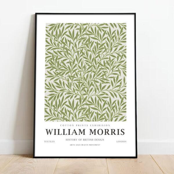 Free downloadable wall art from the William Morris collection titled Willow, download this wall art for free.