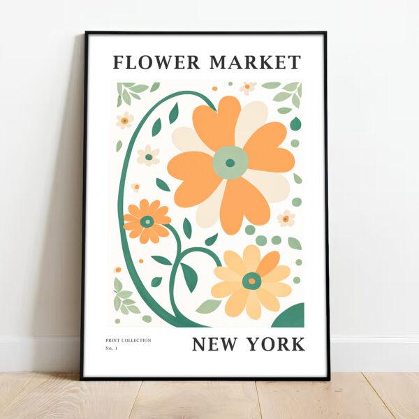 Free downloadable wall art from the Flower Market Series, download this wall art print for free.