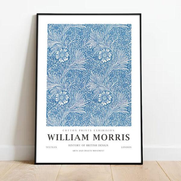 Free downloadable wall art from the William Morris collection titled Marigold, download this wall art for free.