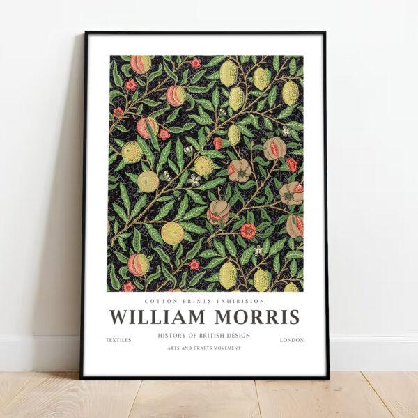 Free downloadable wall art from the William Morris collection titled Fruit, download this wall art for free.