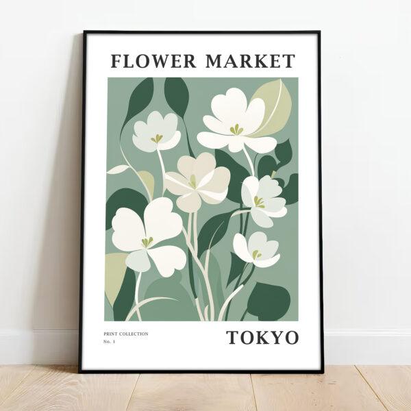 Free downloadable wall art from the Flower Market Series, download this wall art print for free.