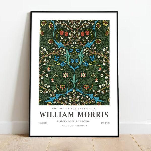 Free downloadable wall art from the William Morris collection titled Tulip, download this wall art for free.