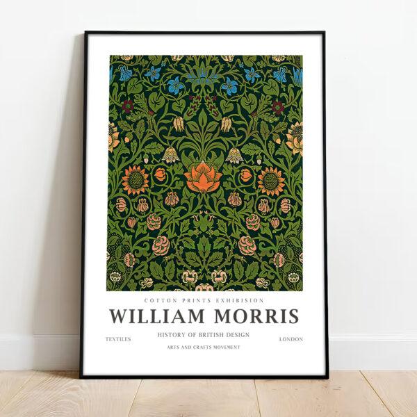 Free downloadable wall art from the William Morris collection titled Violet, download this wall art for free.