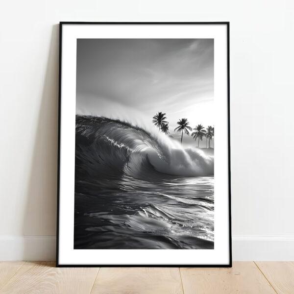 Free downloadable wall art print from the black and white collection, download this poster for free