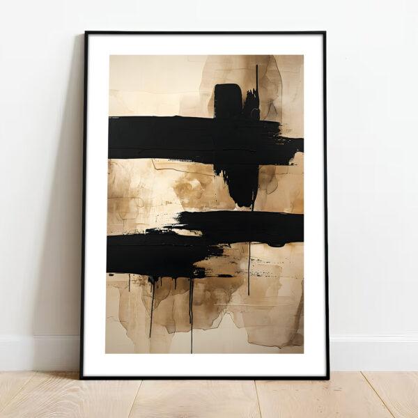 free downloadable abstract wall art print, download this poster for free