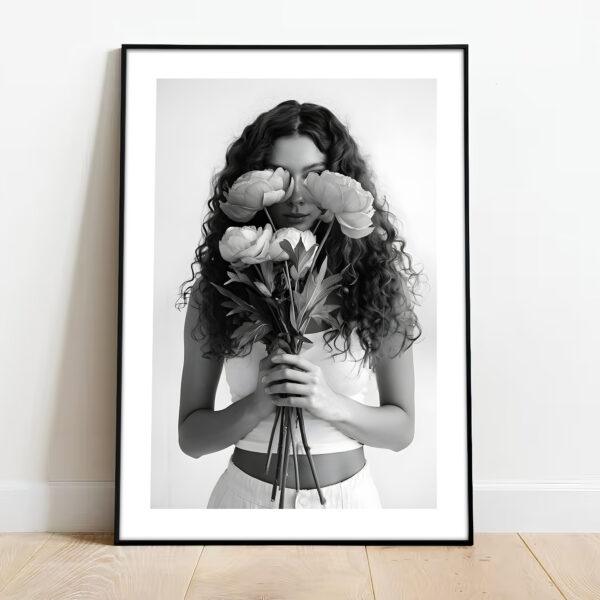 Free downloadable wall art print from the black and white collection, download this poster for free