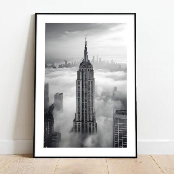 Free downloadable wall art print from the black and white collection, download this poster for free