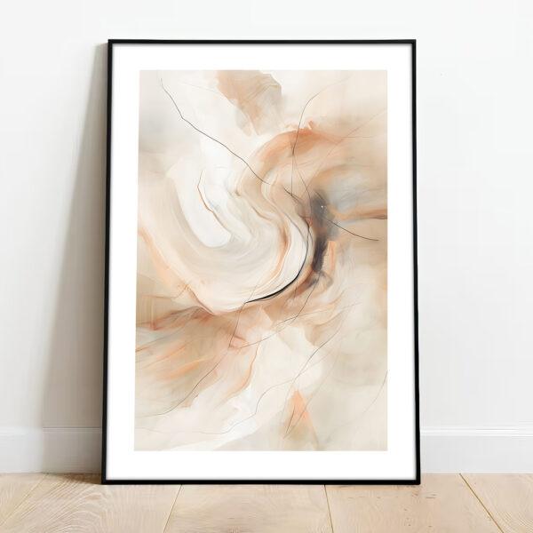 free downloadable abstract wall art print, download this poster for free