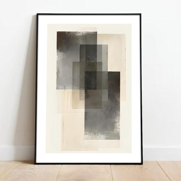 free downloadable abstract wall art print, download this poster for free