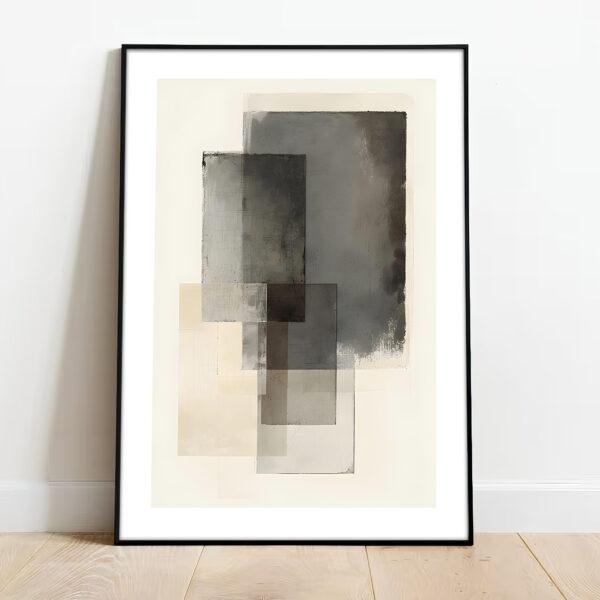 free downloadable abstract wall art print, download this poster for free