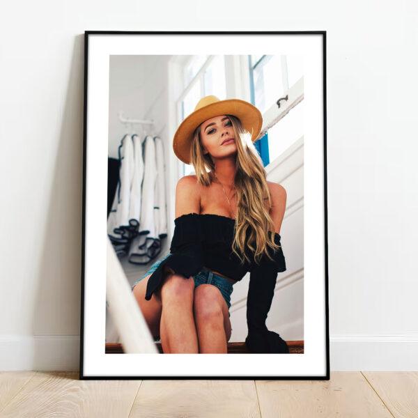 Free downloadable wall art print from the fashion collection, download this poster for free